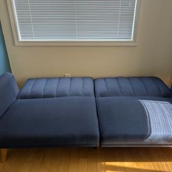 Blue Futon
