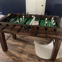 Best Choice Products Large 54in Full-Size Foosball Table for Home, Game Room w/ 2 Balls, 2 Cup Holders