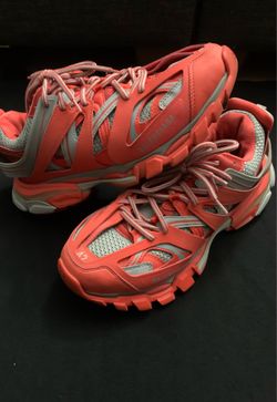 Men’s Balenciaga Orange Track Shoes