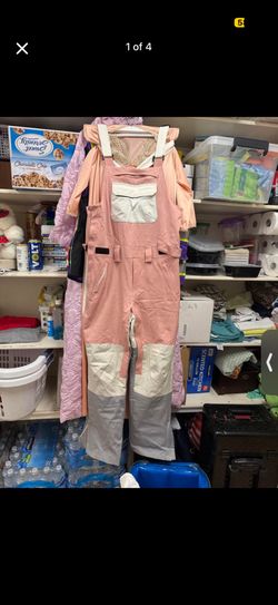 snow bib/overall