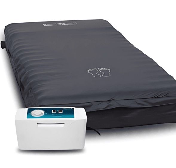 NEW Alternating Pressure Air Mattress System With Bed frame
