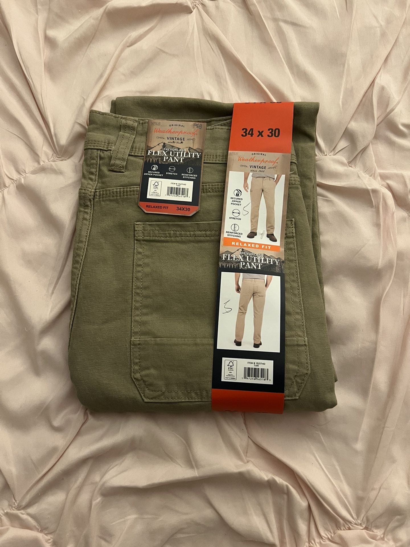 Weather Proof Vintage 1948 34x30 Men’s Jeans