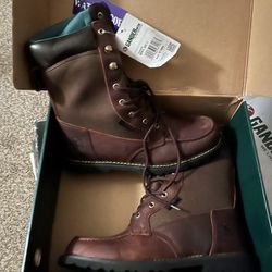 Leather Work Boots  