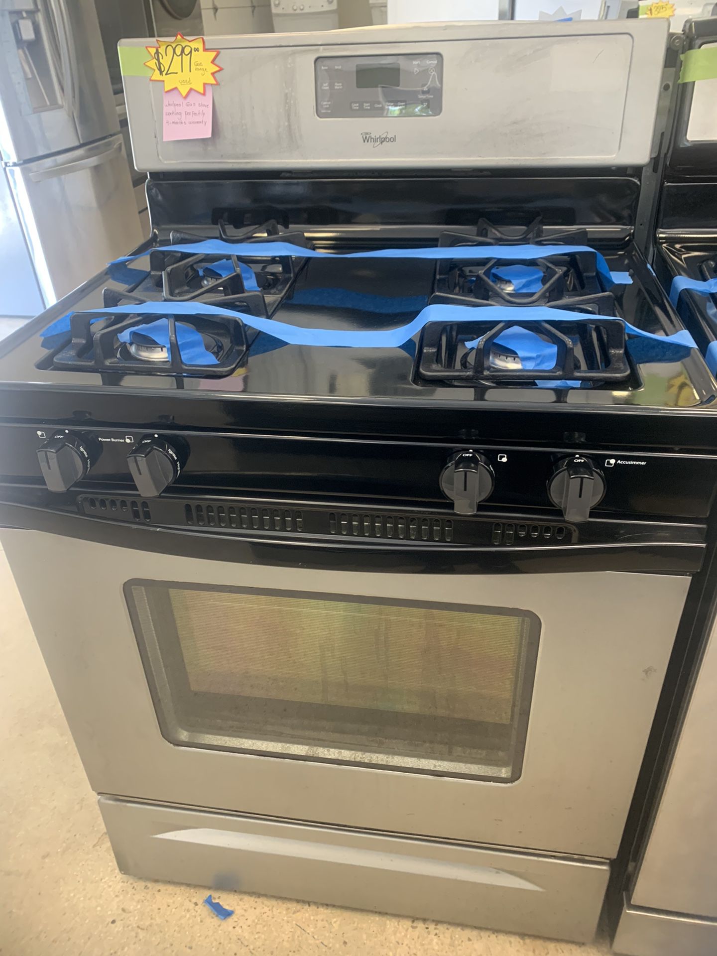 Whirlpool Used Gas Stove Working Perfectly 4 Months Warranty 