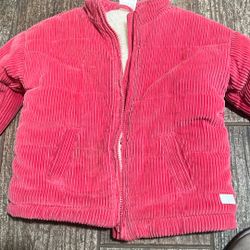 Chamarra Niña Size 4 De Pana 