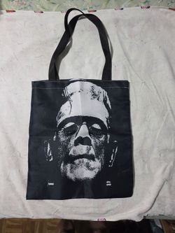 Frankenstein tote bag