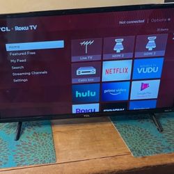 32” TCL Roku TV