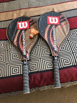 2 match point tennis rackets