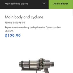 Dyson Replacement Main Body And Cyclone For Cordless Vacuum 