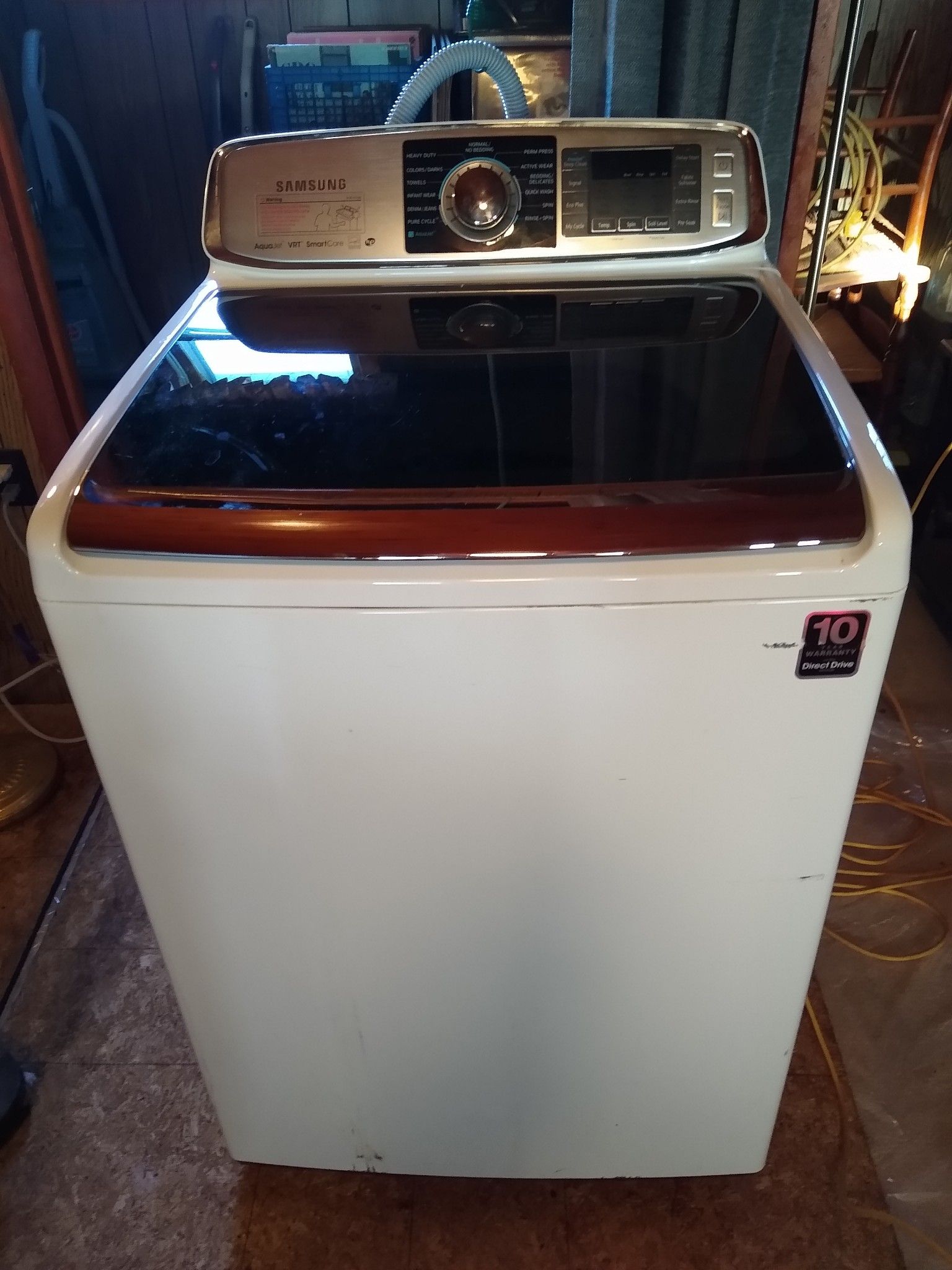 Large-capacity Samsung washer