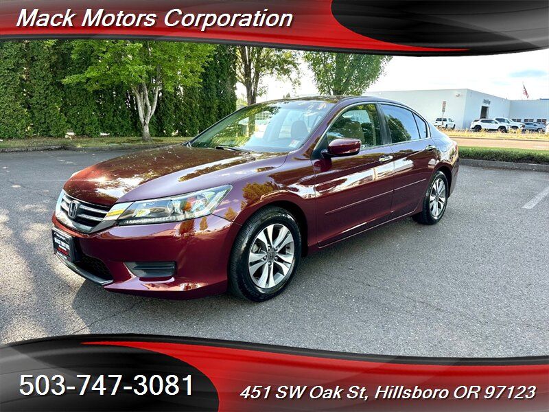2013 Honda Accord LX 60K Low Miles 2-Owner 36-MPG