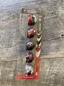 DISH NETWORK ESPN ROUSH RACING NASCAR MINI HELMETS KENSETH, MARTIN & MORE!