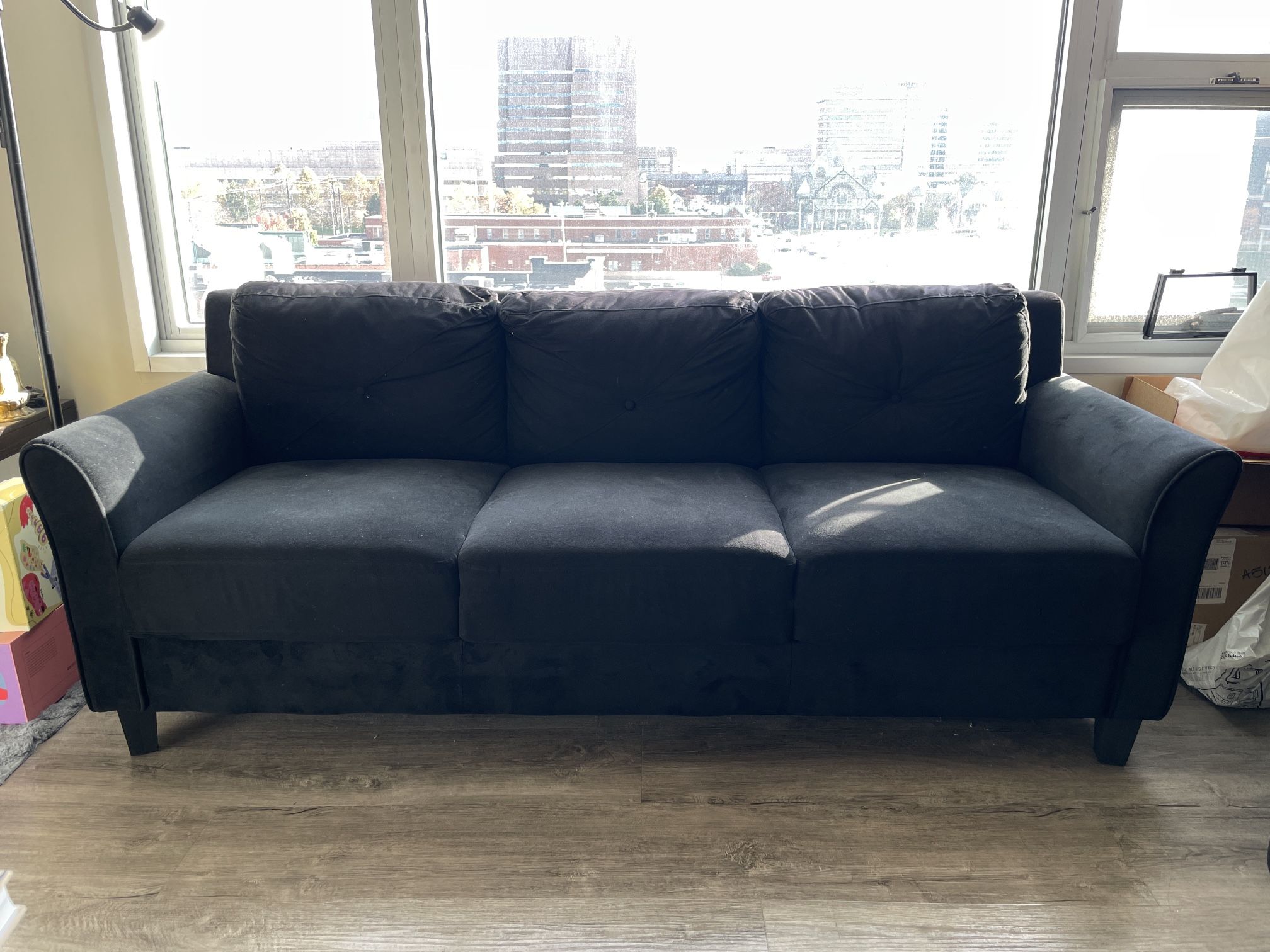 78.7” Flared Arm Sofa