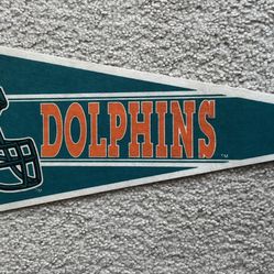 Miami Dolphins Pennant! 