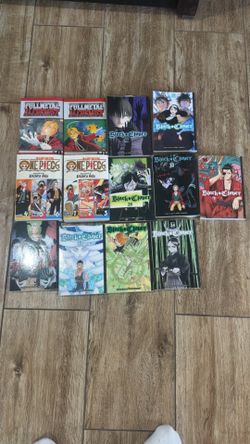 One Piece & Black Clover & Full Metal Manga 📕