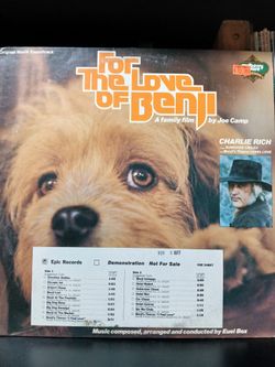 Nostalgic Vintage Vinyl For the Love of Benji (1977) w/ Book WLP