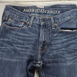 American Eagle Outfitters Women's 29 X 30 Blue Jeans
