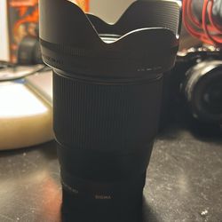 SIGMA 16mm 1.4 for Cannon EF-M