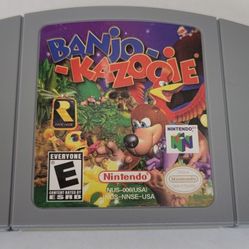 Banjo Kazooie N64