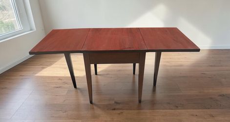 Vintage Drop Leaf Side Table - 46x21x20
