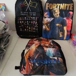 New Backpacks $5 Each