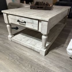 Signature Design Ashley Rustic Cocktail Table