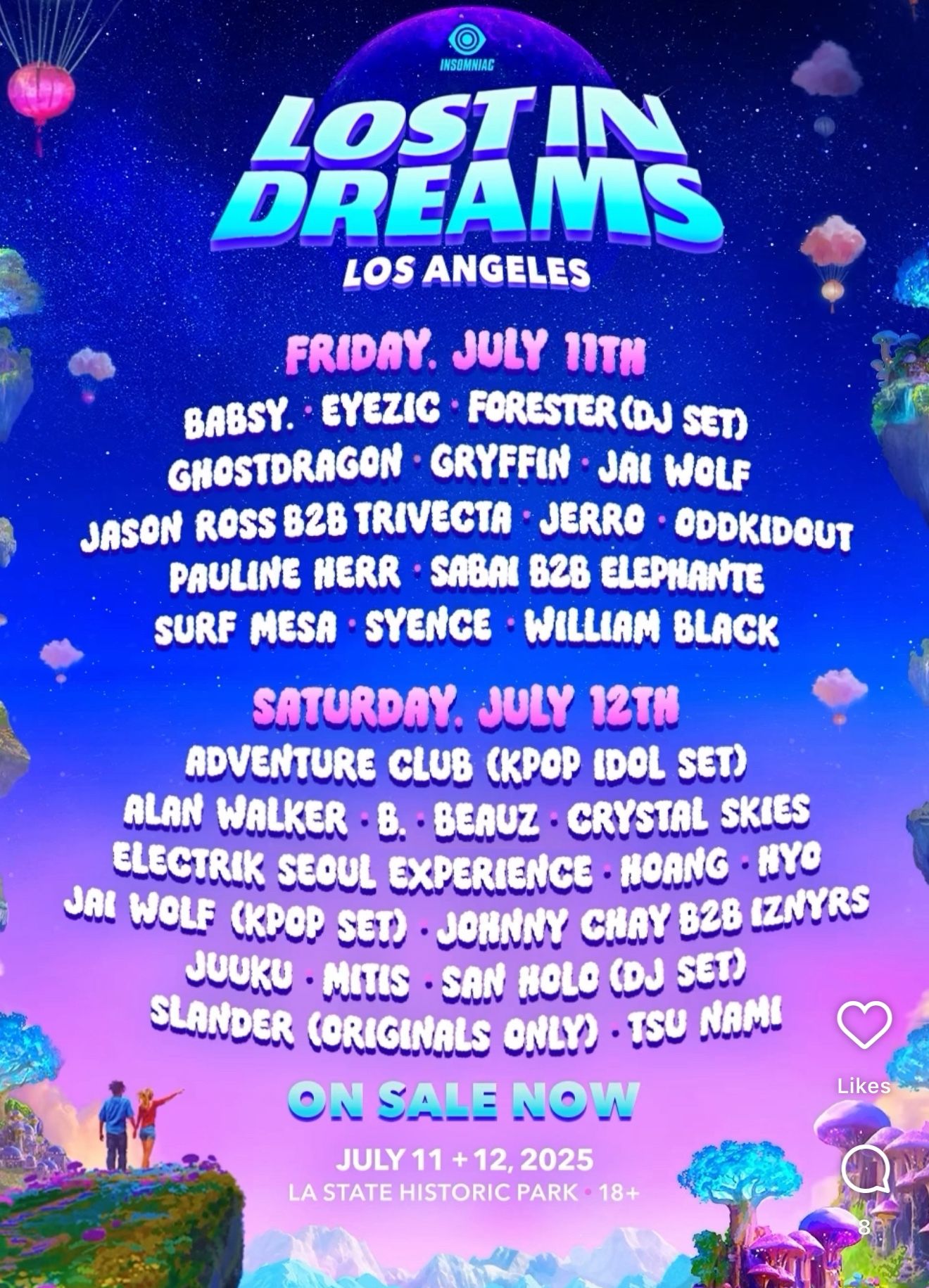 2 Day VIP Lost In Dreams Ticket