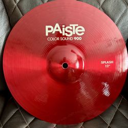Paiste Color Sound 900 12” Splash (New) Red