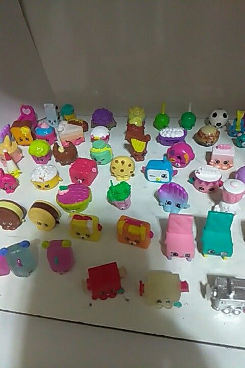 63 Shopkins glow in the dark and rare Shopkins from season 1,2, and 3