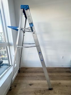🔝 Werner 6 Ft Aluminum Step Ladder  - 250 lb Capacity 🔝