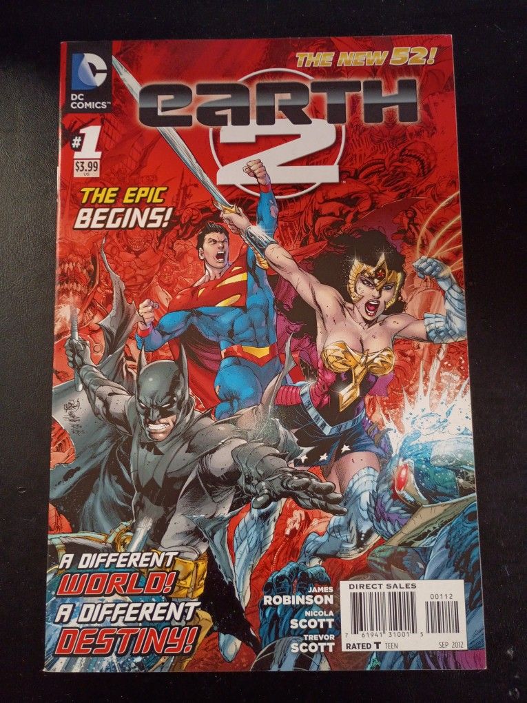 Earth 2 #1 | DC Comics | 2012