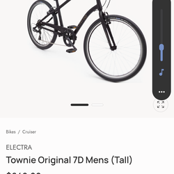 Townie bike
