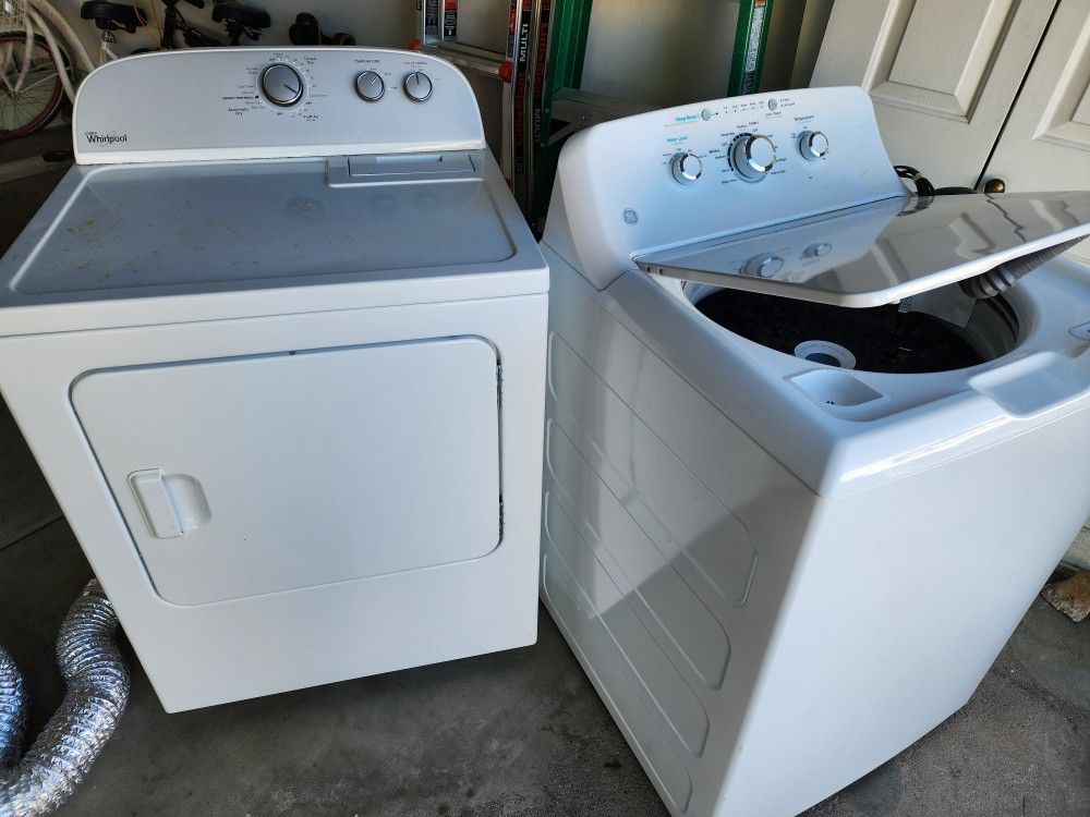 Washer And Electric Dryer