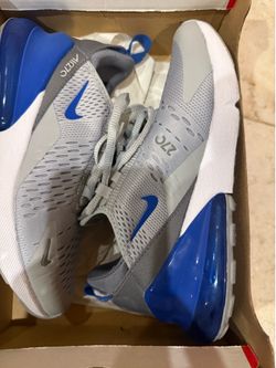 Size 6y Pre owned good condition wore 3 times ‼️Nike Air Max 270 'Vast Grey Blue