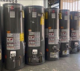 New water heaters