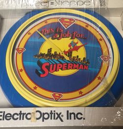 Superman clock