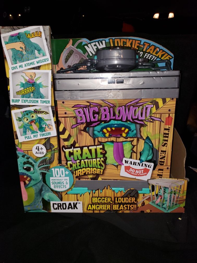 Crate Creatures Big Blowout Croak