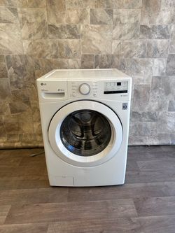 LG washer laundry