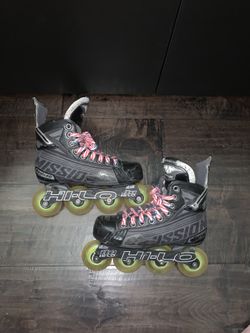 Mission in-line Skates With Custom Wheels Size 4