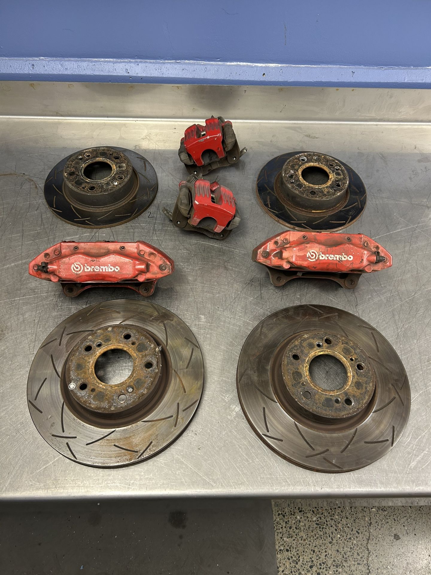Acura RSX DC5 Honda EP3 Civic Brembo Brakes Calipers Rotors