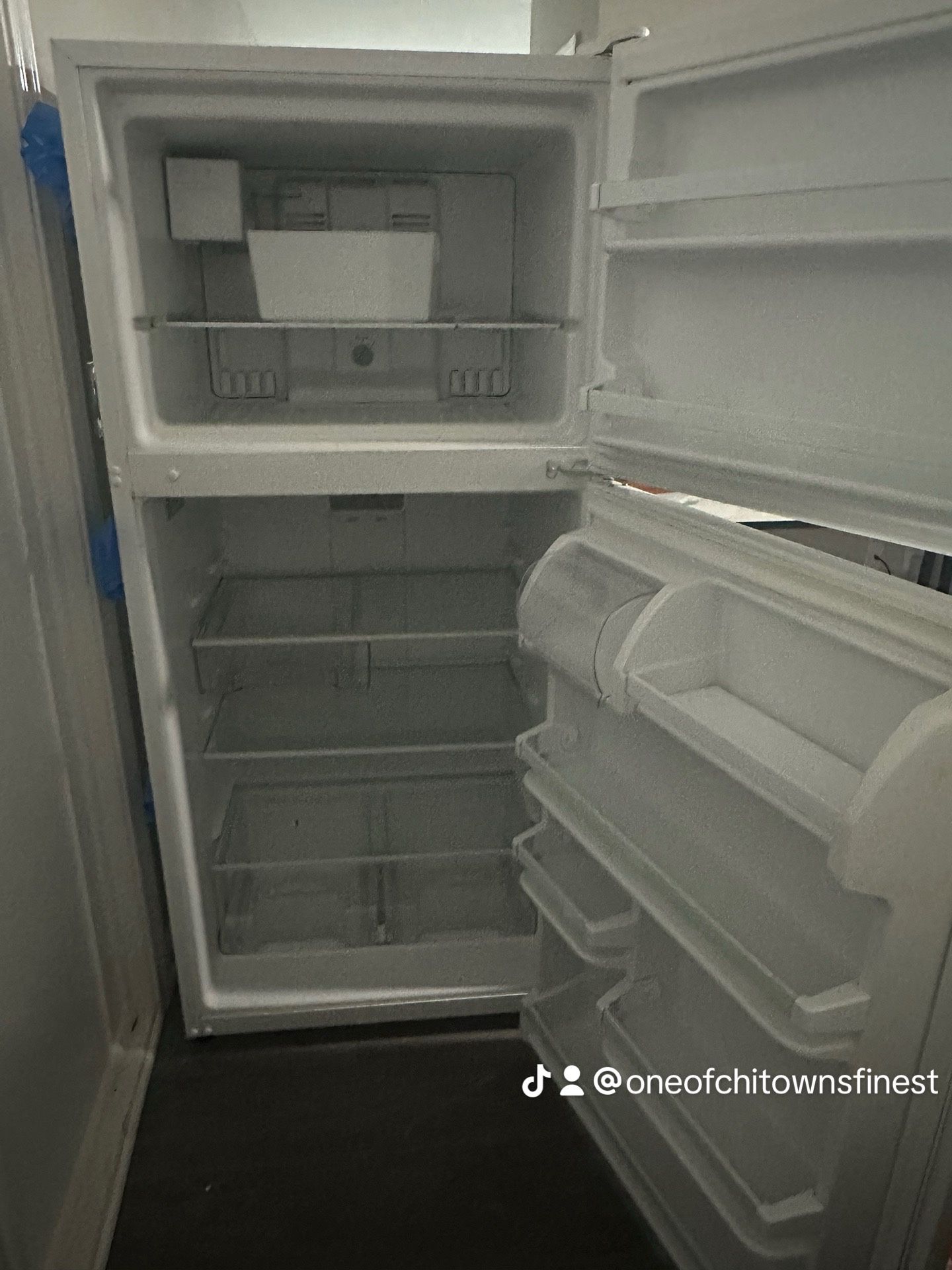 White Whirlpool Refrigerator