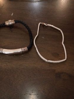 Sterling bracelets