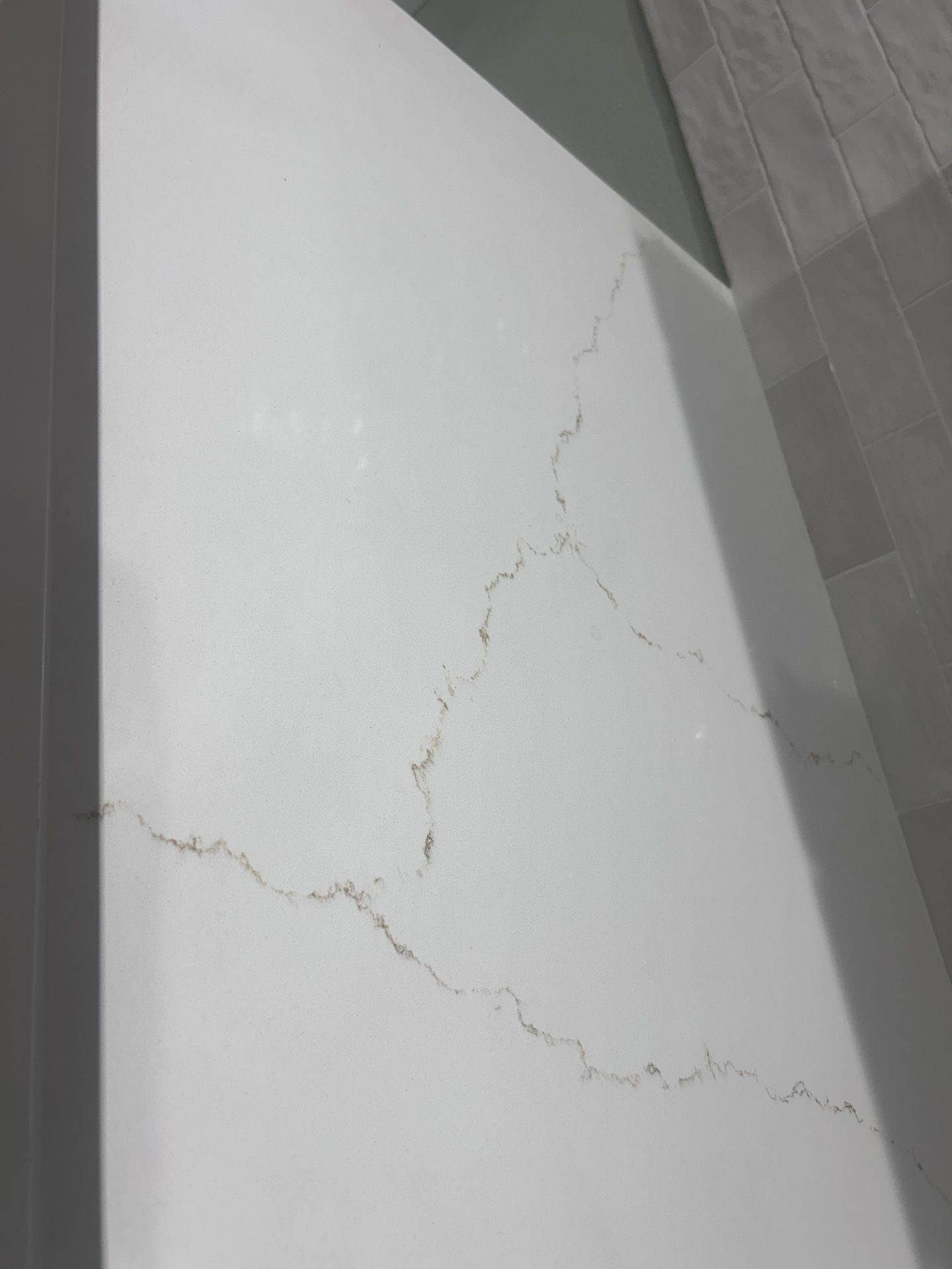 109” X 6” Elite Stone Back Splash Quartz In Marrugio Gold New