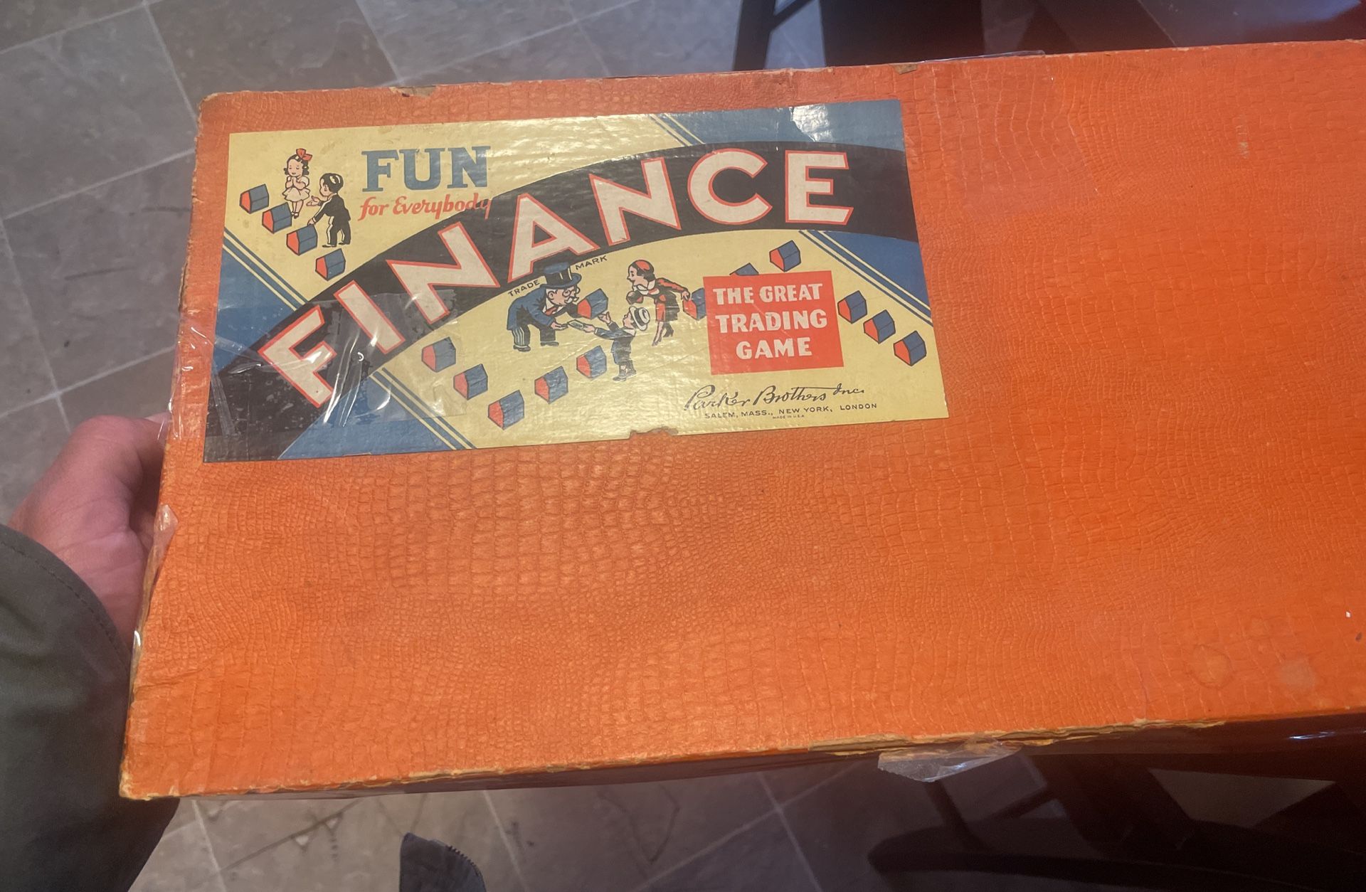 The Great Trading Game By Parker Brothers 1936