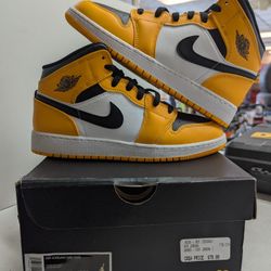  Jordan Retro 1 mid Size:6.5y