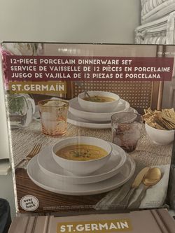 Plates Set Dinner Ware Set Porcelain