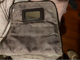 Diane Von Furstenberg velvet multicolor handbag
