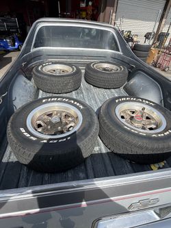 Rims and Tires for El Camino