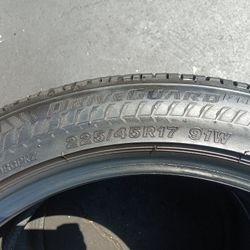 2 Llantas 225 45 R17 Bridgestone Drive Guard 