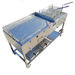 OUTDOOR GRILL AND FRYER